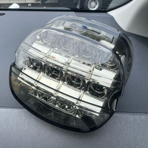 ハーレー 純正 レイダウン LEDテールライト スモーク ナンバー灯付き