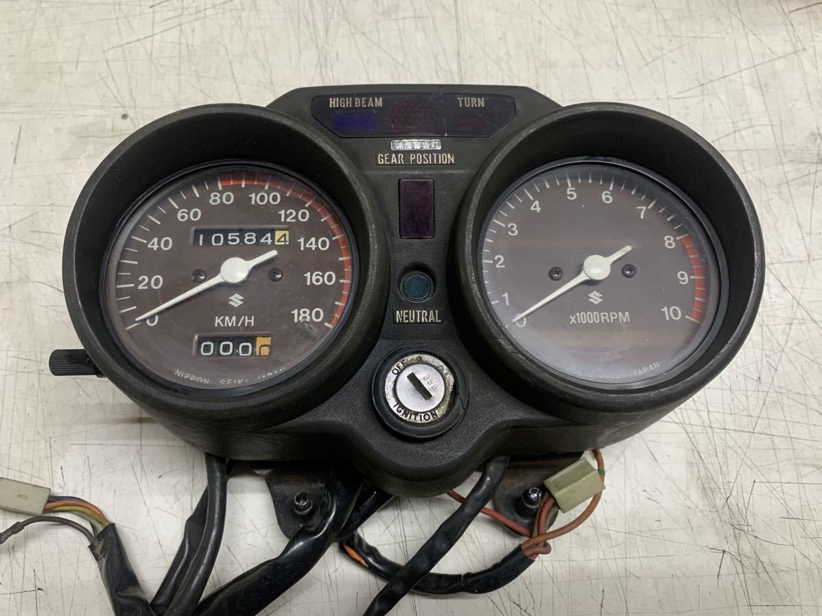 スズキ GT380 ? GT550 ? メーター 国内仕様 当時物(スズキ用)｜売買