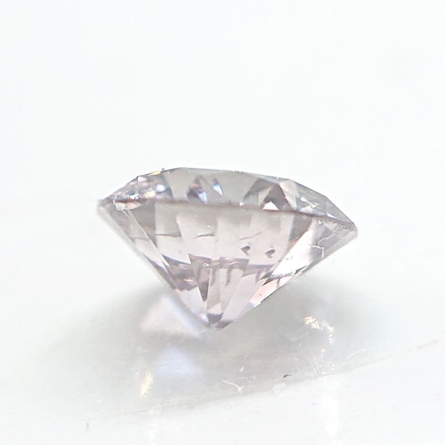 天然 0.162ct ピンク ダイヤモンド Natural untreated 0.162ct Fancy Light Brownish Purple Pink I1 ルース 裸石_5