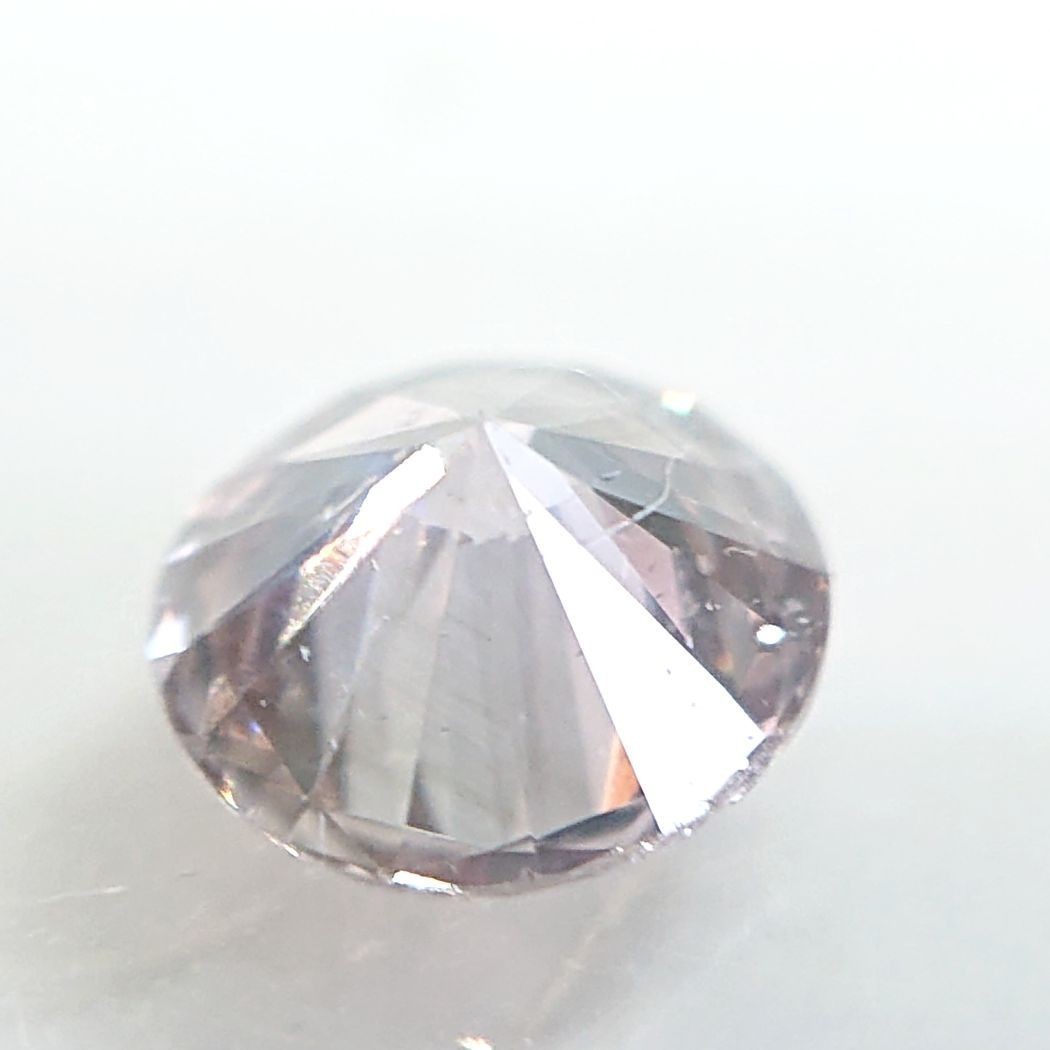 天然 0.162ct ピンク ダイヤモンド Natural untreated 0.162ct Fancy Light Brownish Purple Pink I1 ルース 裸石_6