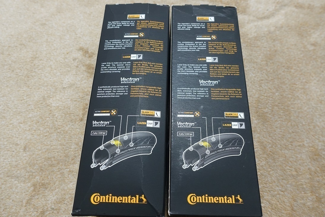 【新品】即納 2本セット Continental Grand Prix 5000S TR 25C チューブレスレディ コンチネンタル GP5000S TR_3