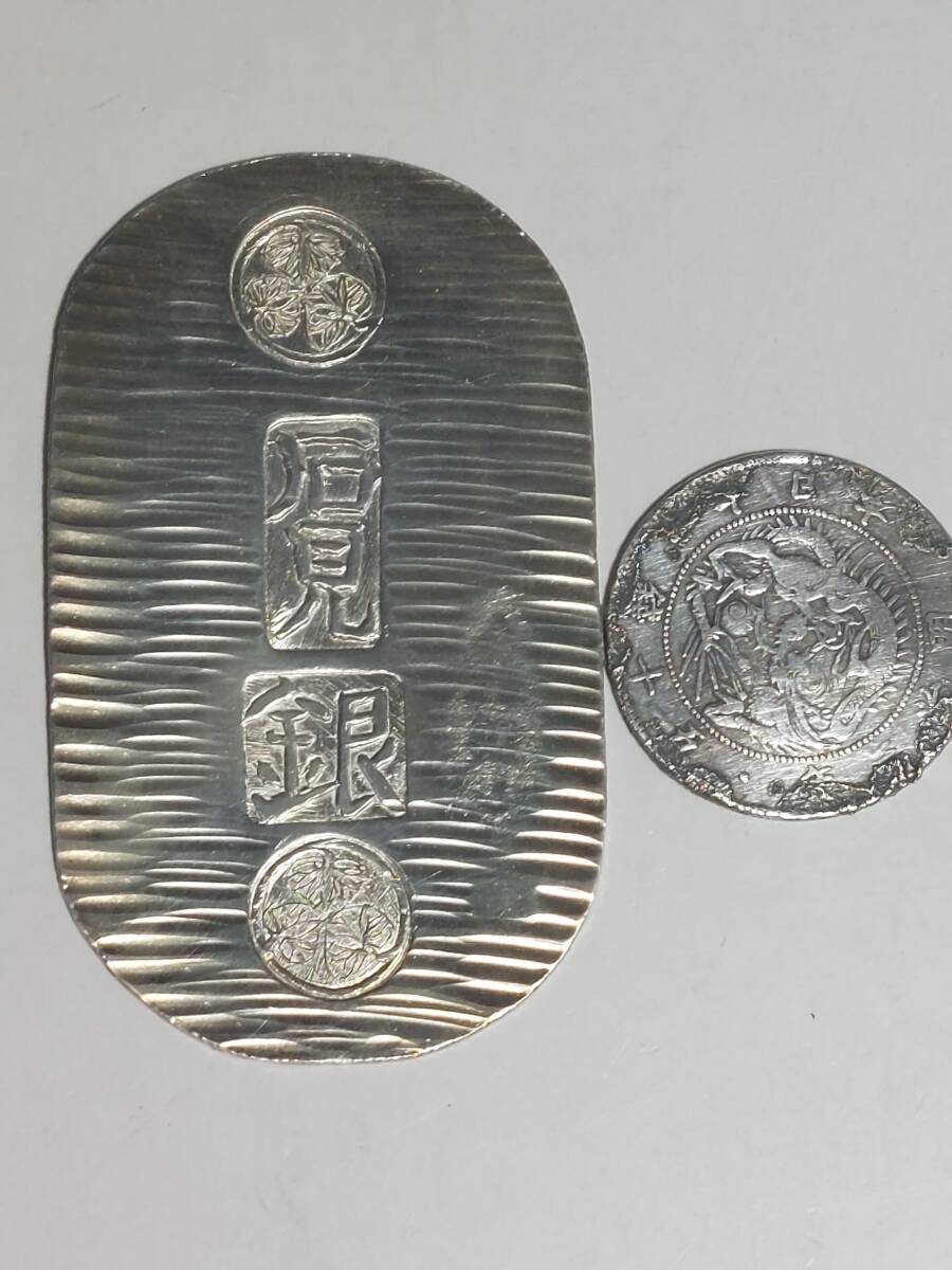 石見銀貨（石見銀山で購入） 石州銀 丁銀 石見國 石見銀山 世界