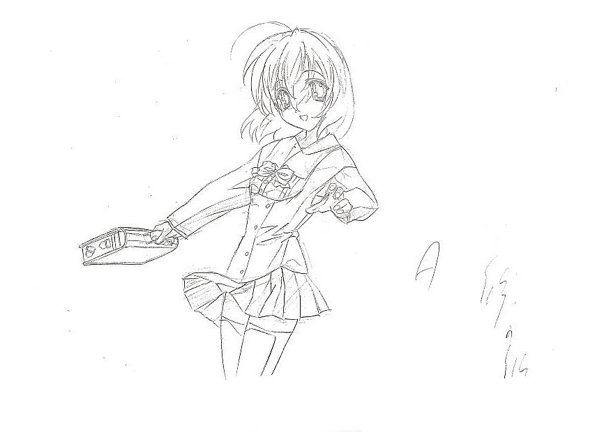School Days / スクールデイズ 」作監修正集 オーバーフロー・Summer