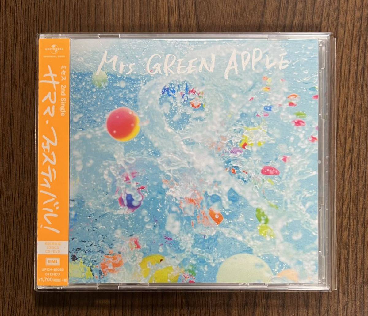 Mrs.GREEN APPLE 2nd シングル サママ・フェスティバル！ 初回限定版