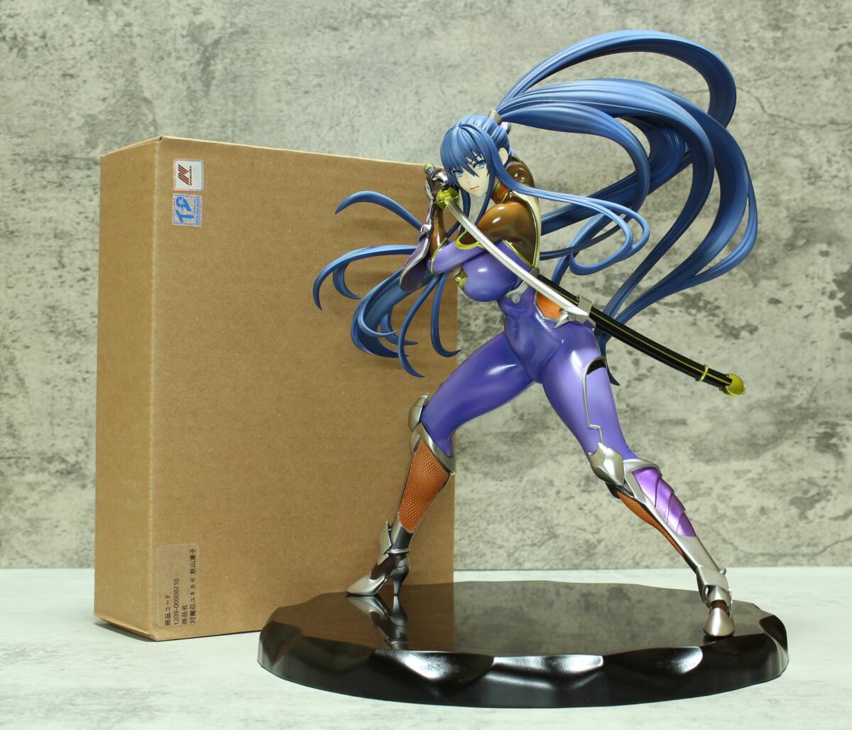 塗装済み 完成品 秋山凛子 対魔忍RPGX 対魔忍ユキカゼ nomake ガレージ 