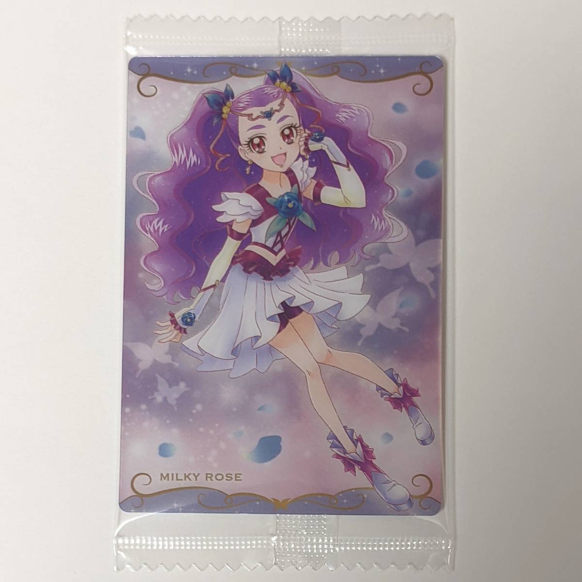 プリキュア カードウエハース8弾 R No.12 ミルキィローズ (美々野