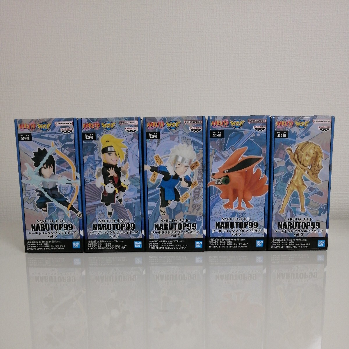 NARUTO -ナルト- NARUTOP99 ワールドコレクタブルフィギュア vol.5 全