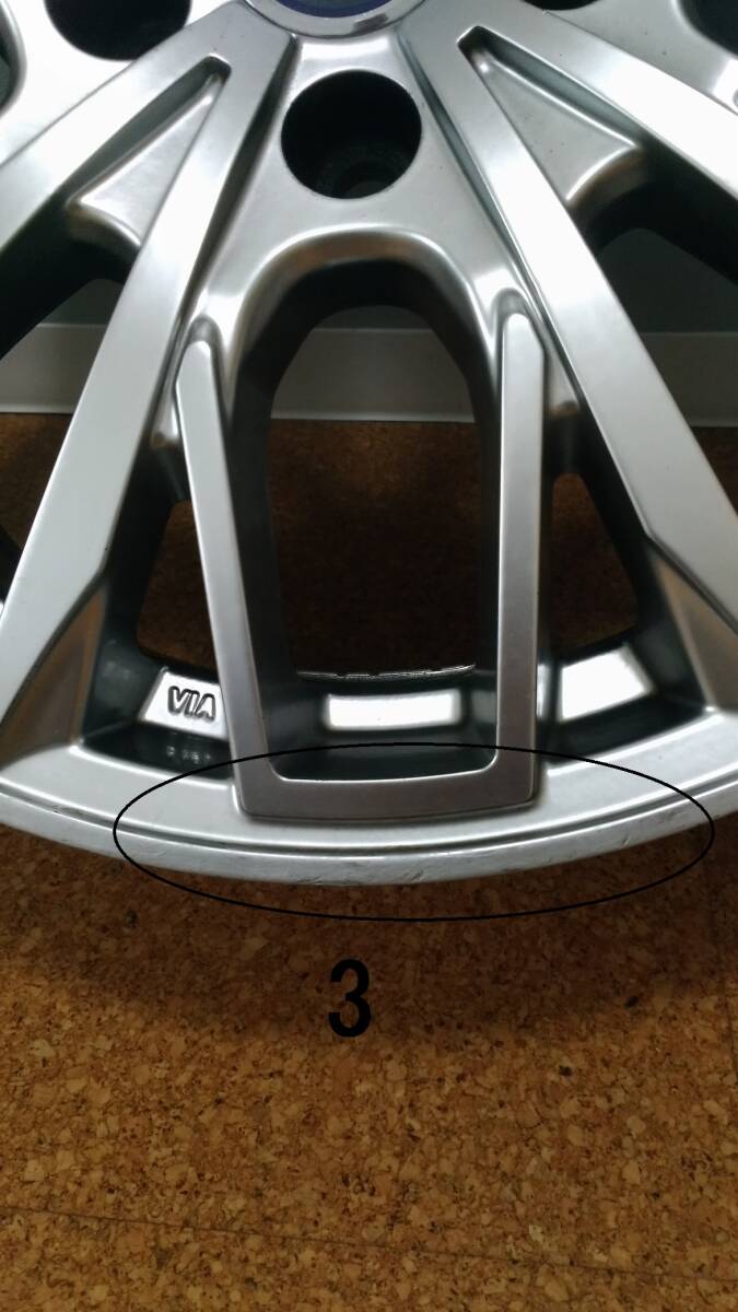 レアマイスター L-Fファースト 17インチ７J+35 114,3 4本_5