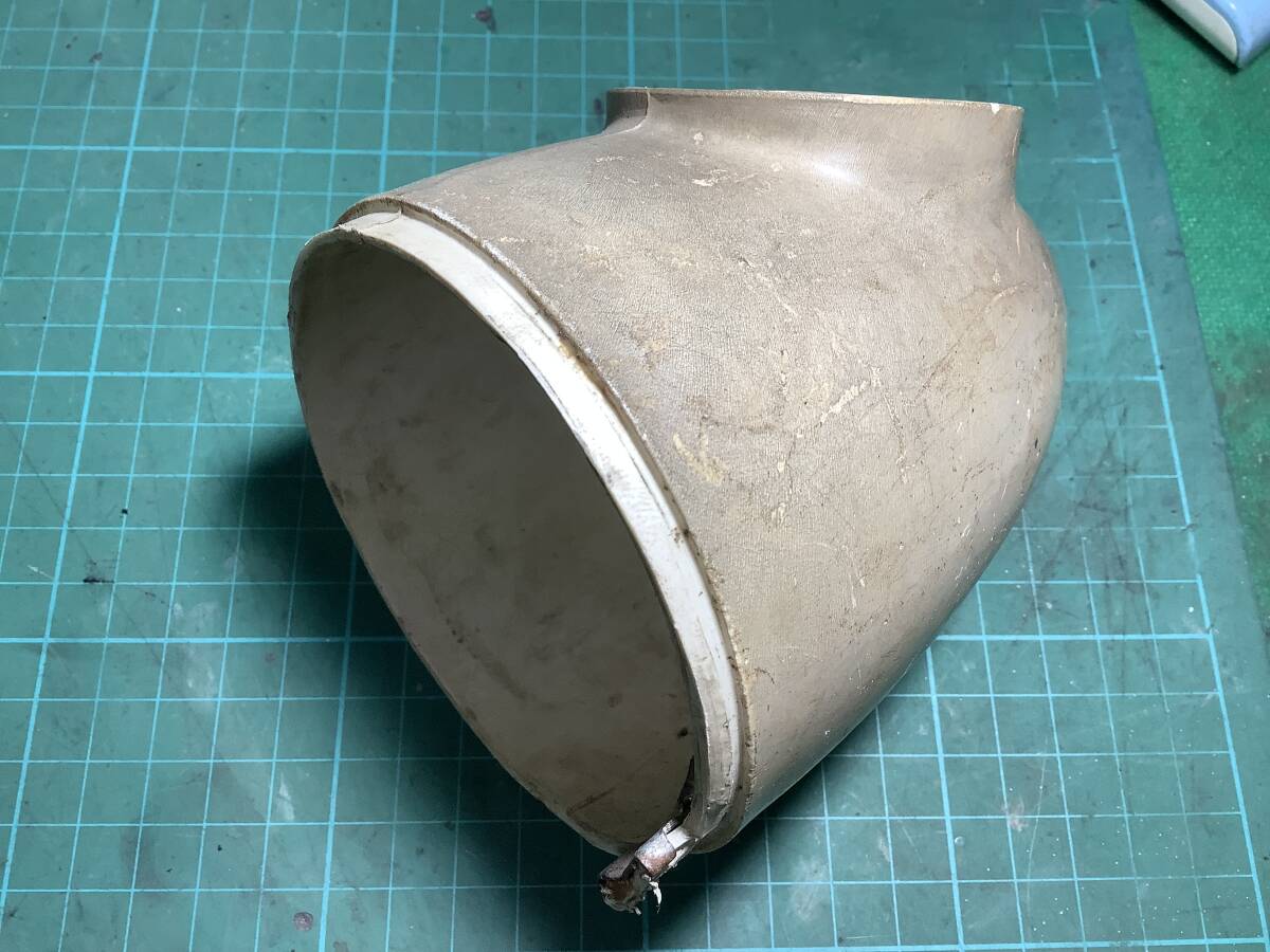 リトルホンダp25後期用　樹脂製ヘッドライトケース　当時もの_1