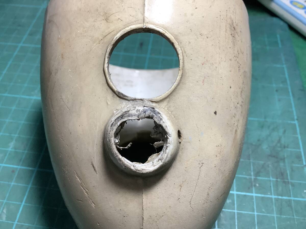 リトルホンダp25後期用　樹脂製ヘッドライトケース　当時もの_4