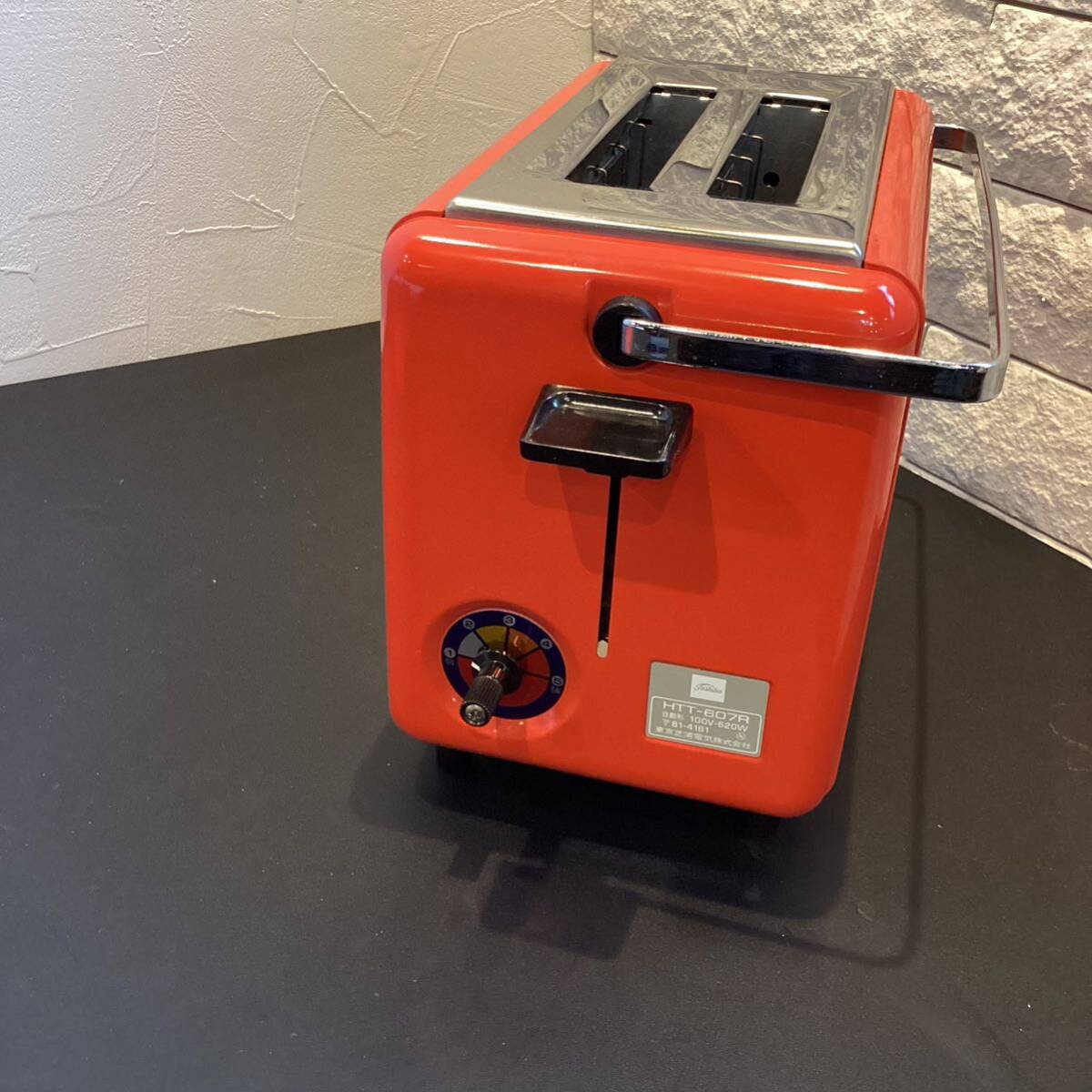 8225】TOSHIBA 東芝 ポップアップトースター レトロ 昭和レトロ HTT