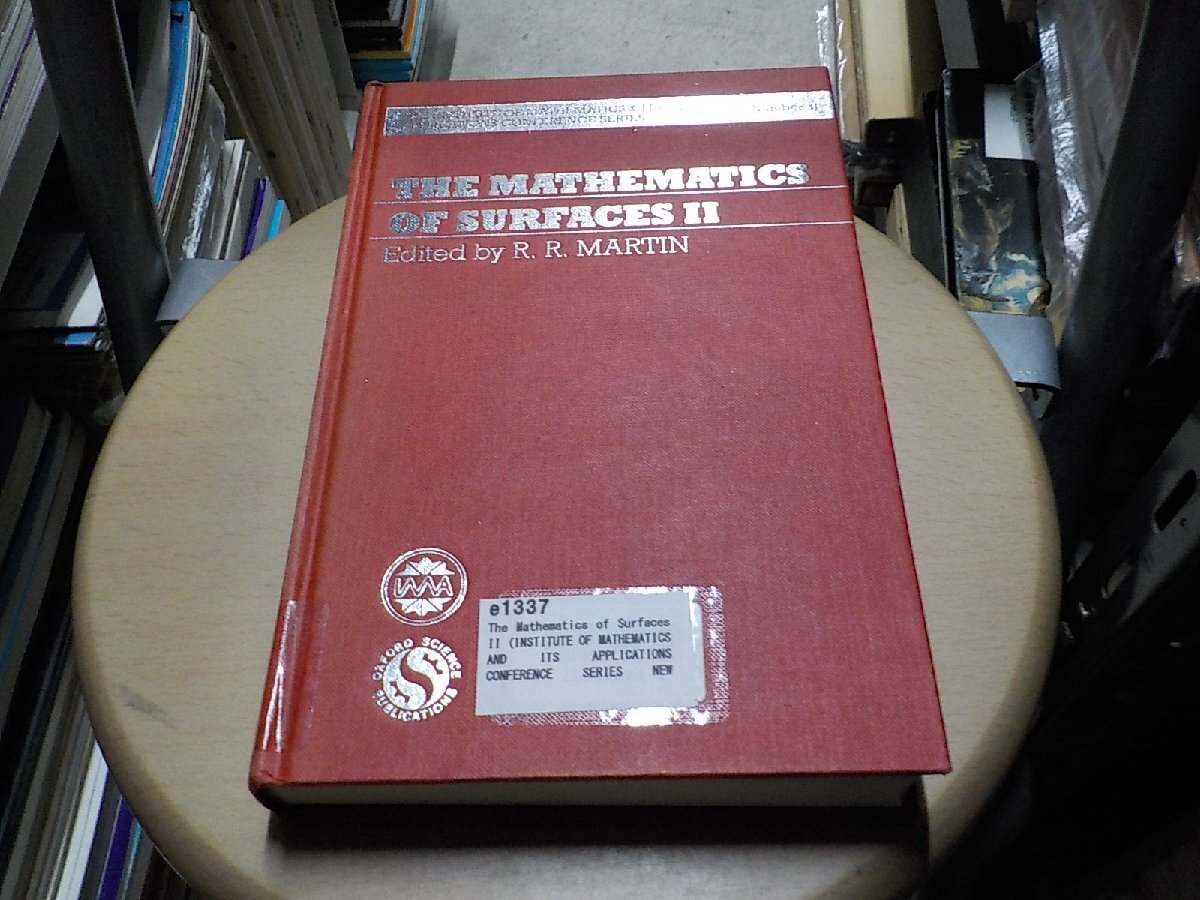 Surfaces Math Book e1337 The Mathematics of Surfaces II INSTITUTE OF MATHEMATICS AND ITS ...