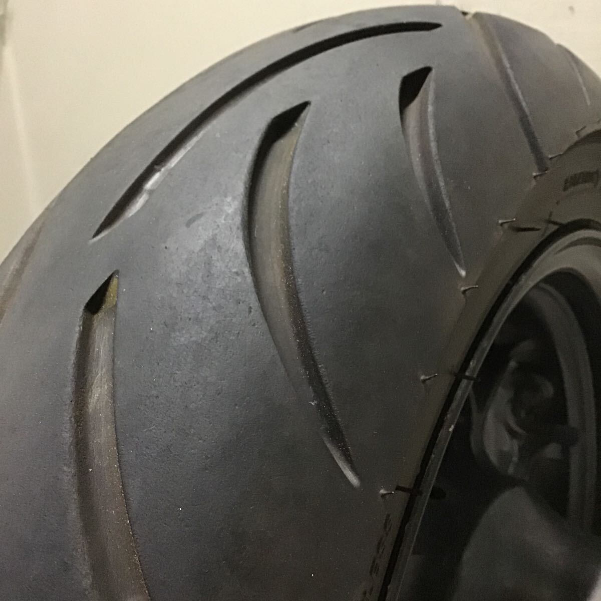 t9-1 ホンダ グロム JC61 リアホイール タイヤ セット 純正部品 動作