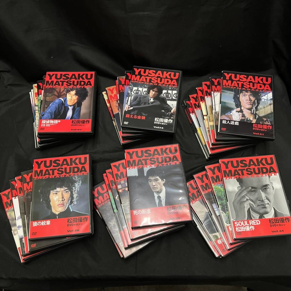 BCK110T 松田優作 DVDマガジン 全41巻セット 冊子(日本映画)｜売買され