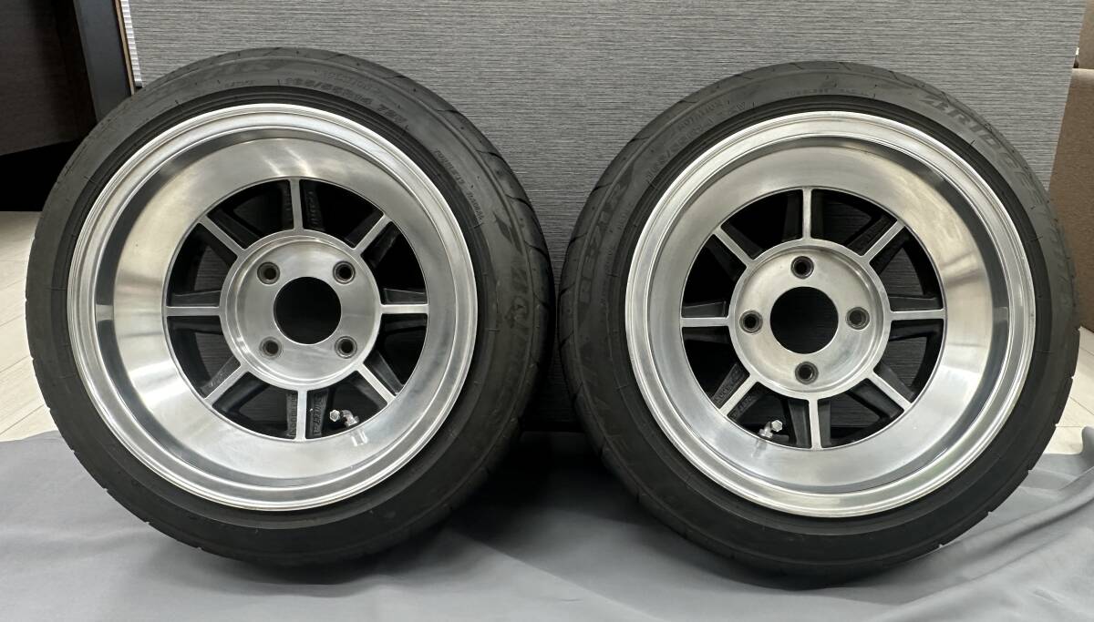 ハヤシレーシング ハヤシストリート 8j -5 当時物 14インチ4H PCD114.3