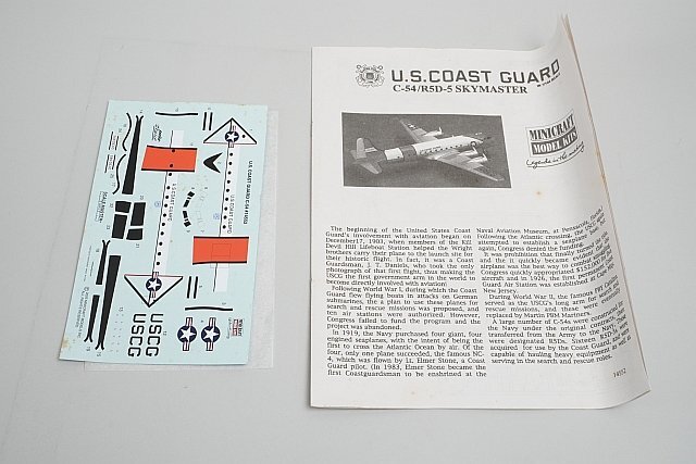 Uscg R5d MINICRAFT ミニクラフト 1/144 アメリカ沿岸警備隊 R5D United States Coast Guard プラモデル ...