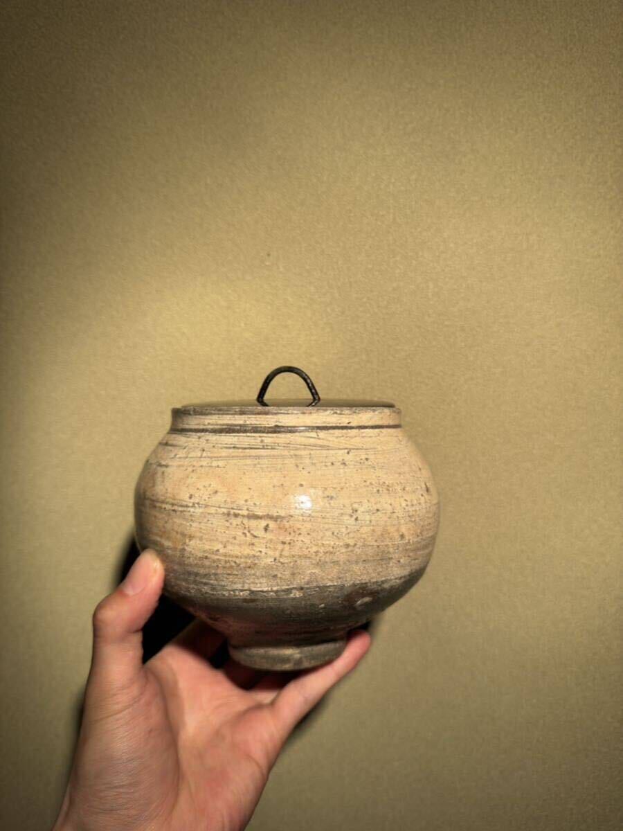 李朝 鶏龍山 刷毛目壺 】高麗青磁 分院 水滴 李朝家具 古唐津 古