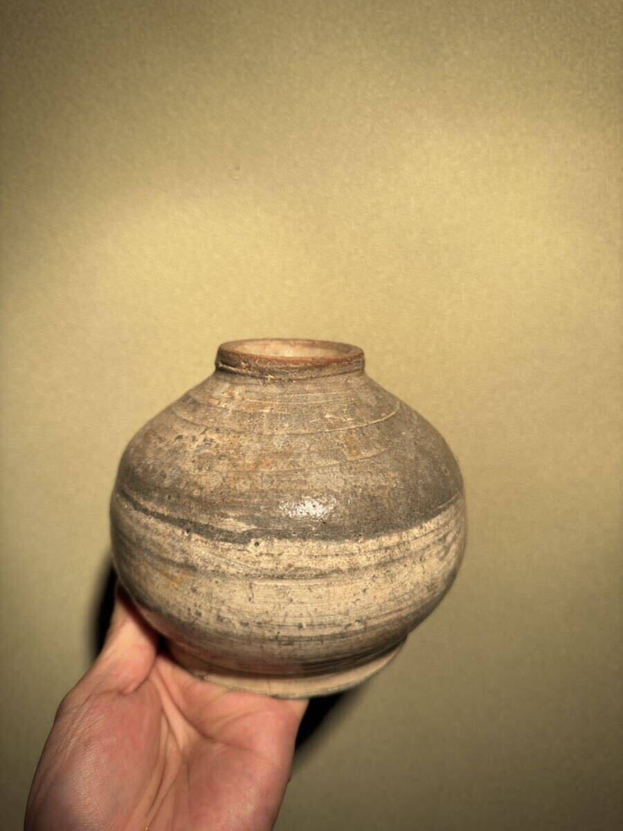 李朝 鶏龍山 刷毛目壺 】高麗青磁 分院 水滴 李朝家具 古唐津 古
