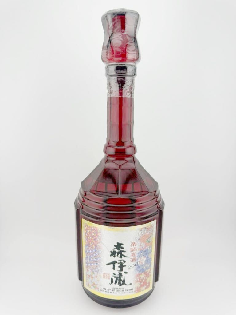 森伊蔵 楽酔喜酒 2001 焼酎 ☆未開栓 森伊蔵 楽酔喜酒 2001 さつま名産 本格焼酎 25度 600ml 森