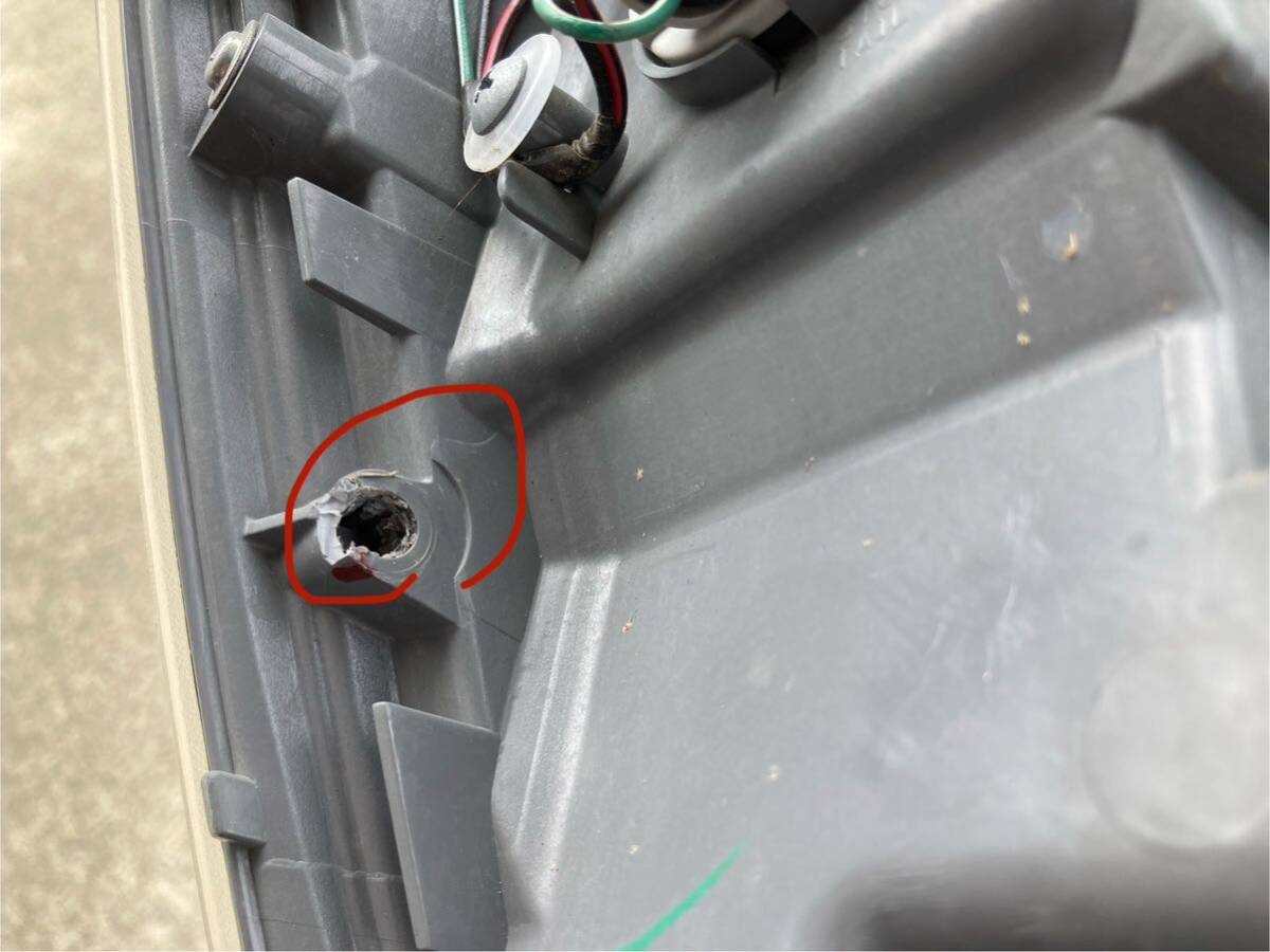 ステップワゴン スパーダ RK5 RK6 後期 純正 右 テールランプ ライト 【 STANLEY W0587 】_6