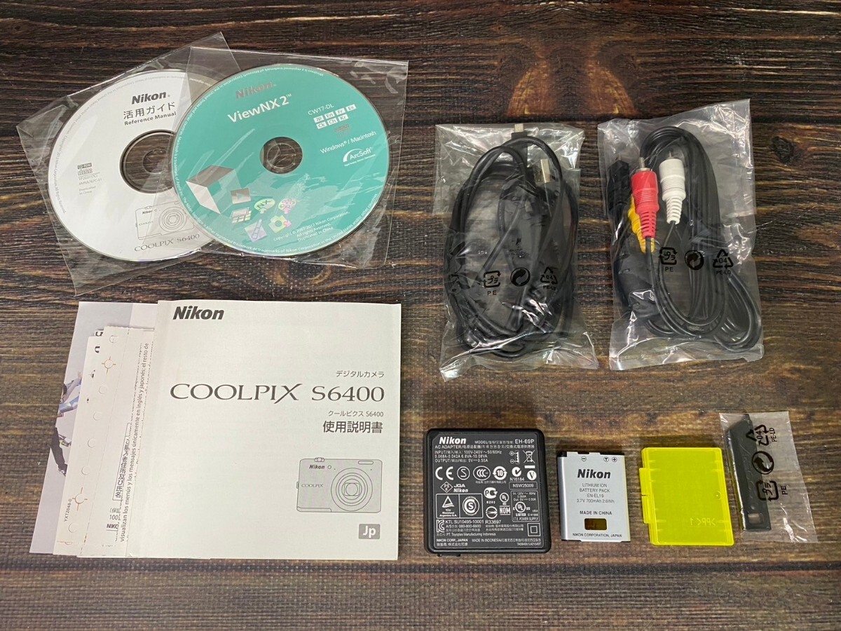Nikon ニコン COOLPIX クールピクス S6400 コンパクトデジタルカメラ 元箱付き #50_8