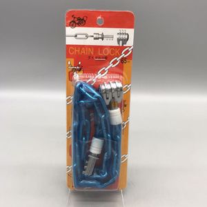 [送料全国一律360円] CHAIN LOCK チェーンロック ダイヤル 65cm #933 鍵 自転車 施錠 3桁