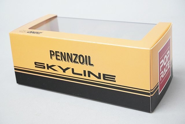 INNO MODELS イノモデル × POP RACE 1/64 日産 スカイライン GT-R R32 PENNZOIL Retro ...
