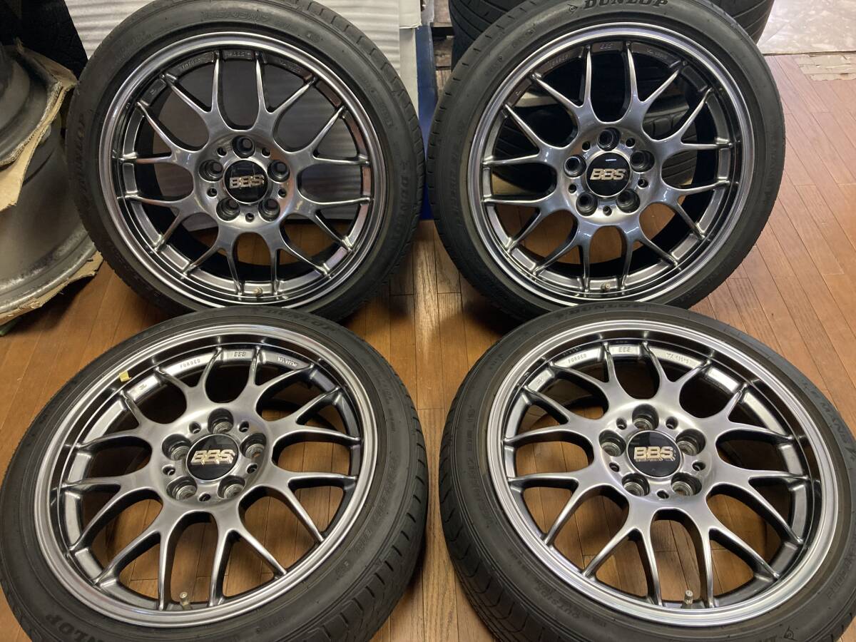 鍛造 BBS RGR 17インチ RG744 7.5J+48 5H114.3 ルマン5 195/45R17 2023年製造 スイフトスポーツ等 ...