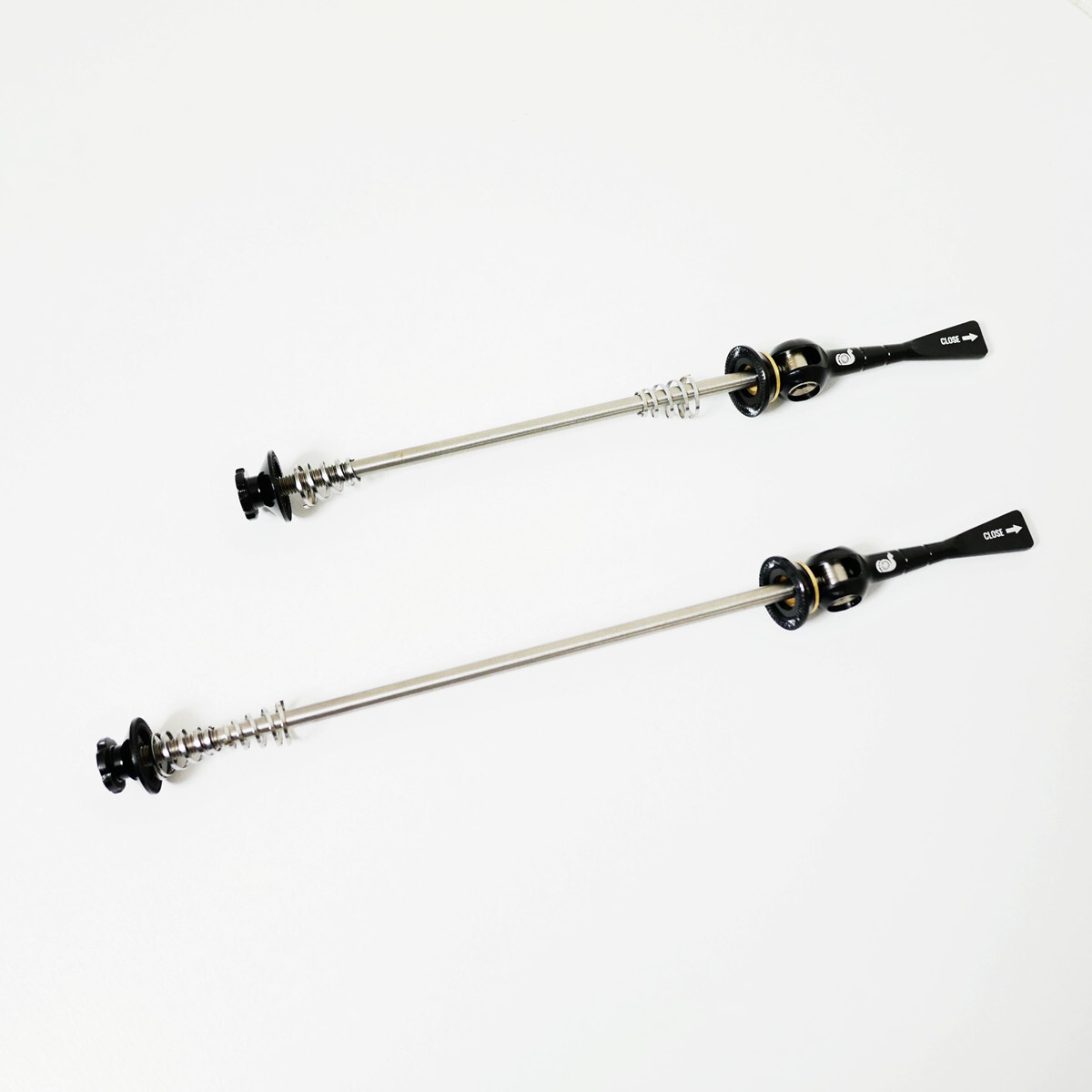 格安　チタン製 ロードバイク　クイックリリース　　F100MM R130MM_1