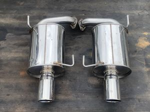 湾岸ステンレスマフラー　　レガシー(BR) EJ25t FA20t ツインマフラー　割と美品(多分未