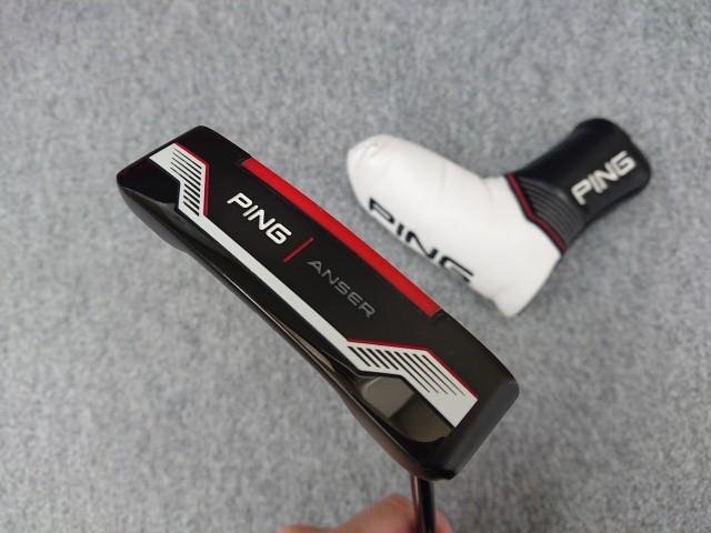 PING ピン 2021 ANSER アンサー パター 黒ドット 34インチ カバー付_1