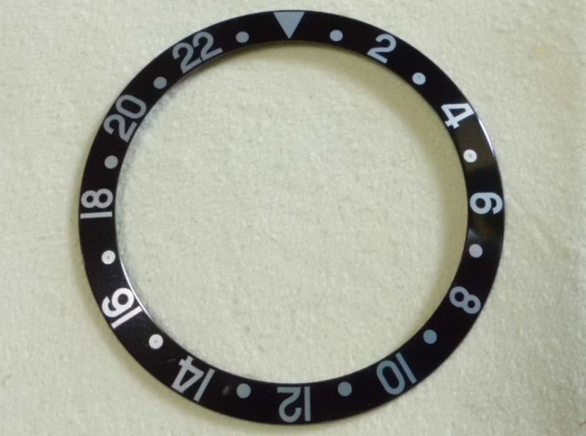新品 ベゼルディスク ベゼルインサート Ref.16700 16710 等 跳ね ヒゲ NEW_2