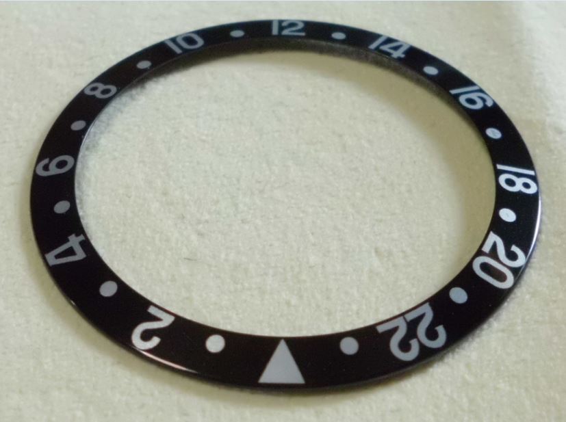 新品 ベゼルディスク ベゼルインサート Ref.16700 16710 等 跳ね ヒゲ NEW_4