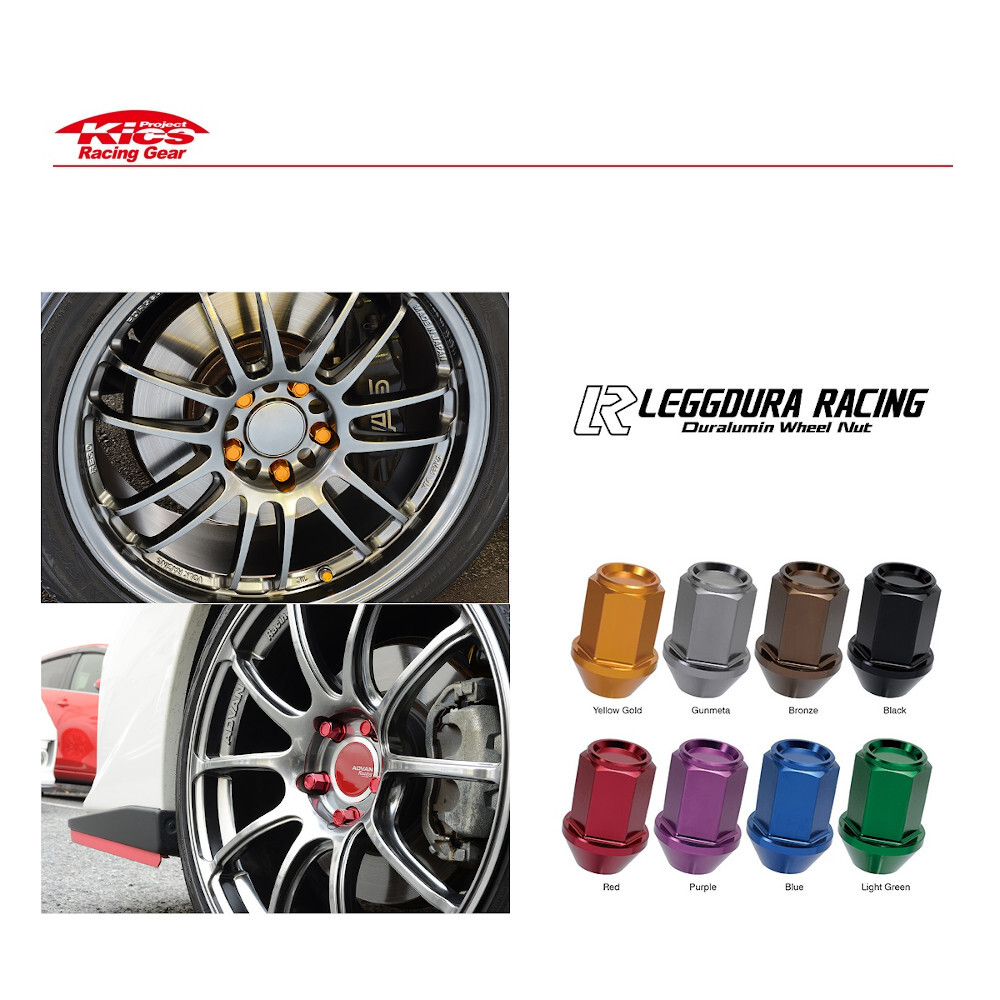 KYO-EI キューエイ 協永産業 レデューラレーシングナット ブラック M12 