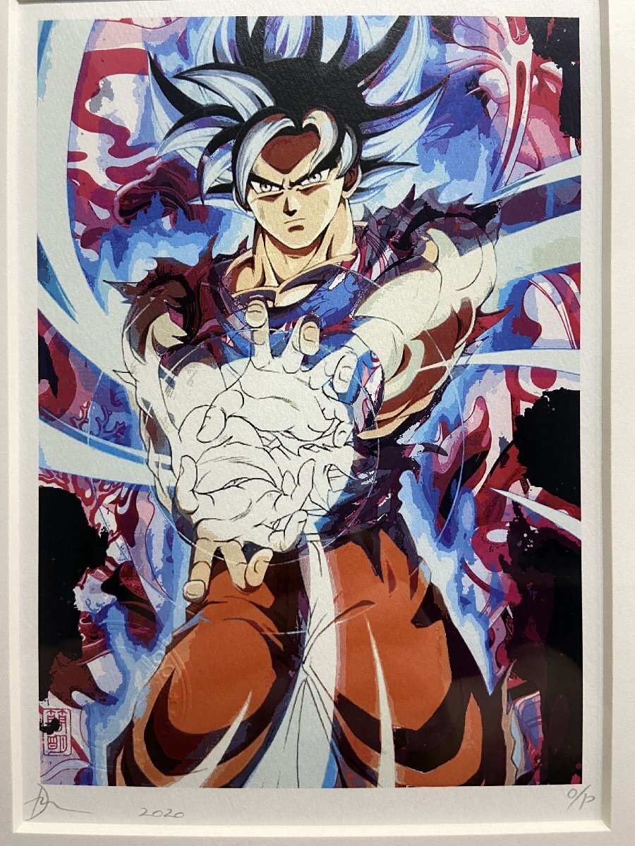 DEATH NYC 額付き 世界限定100枚 アートポスター ドラゴンボール
