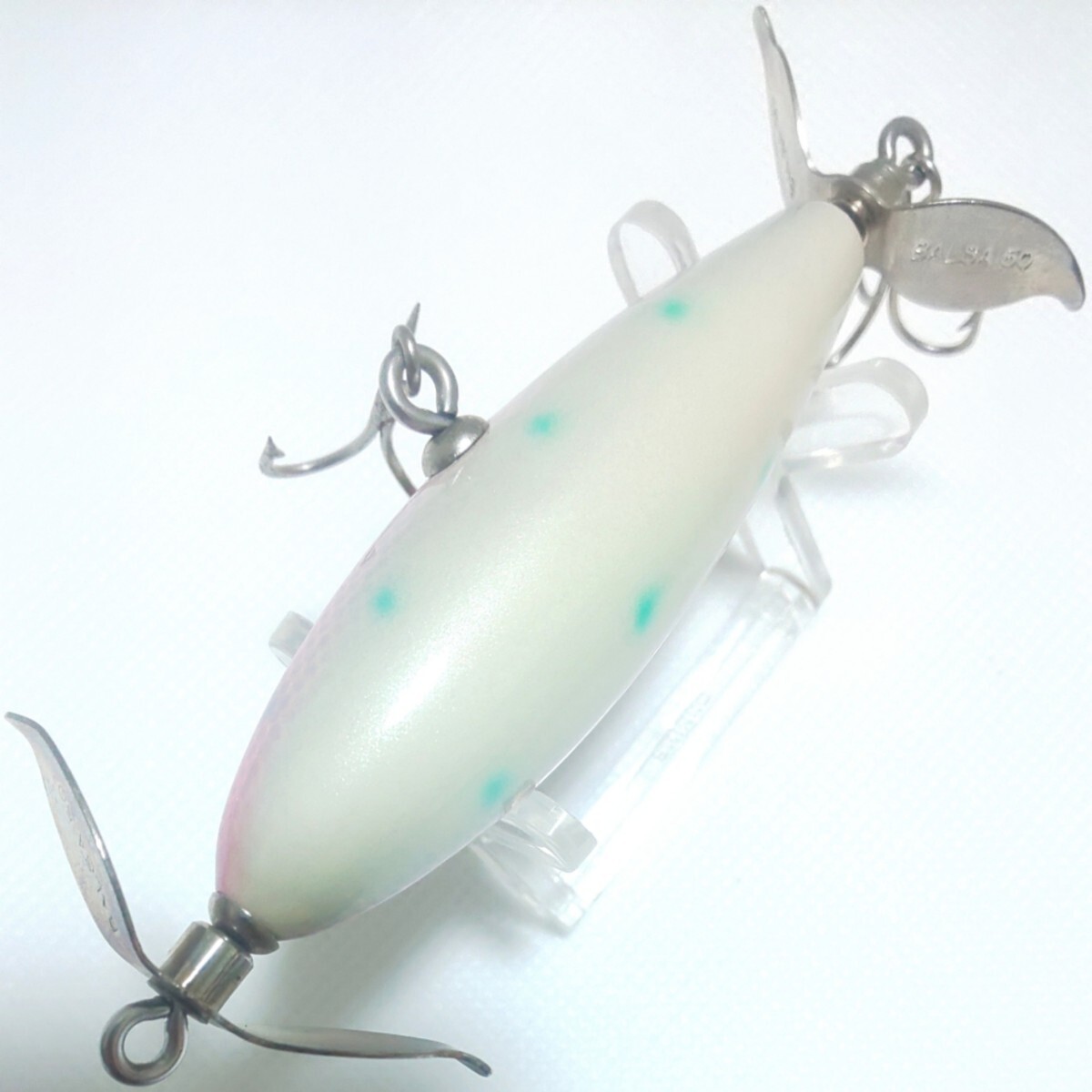 未使用】バルサ50 ホッツィートッツィーJr. 吹き目 ブロック体ペラ