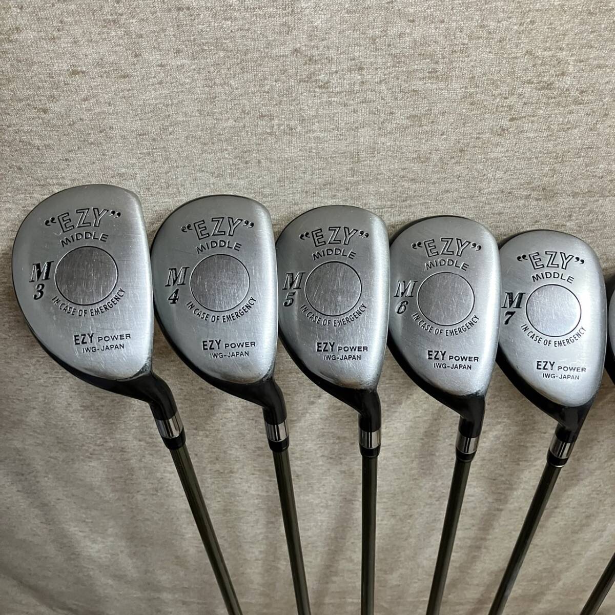 EZY POWER イージーパワー ユーティリティアイアンセット EZY MIDDLE