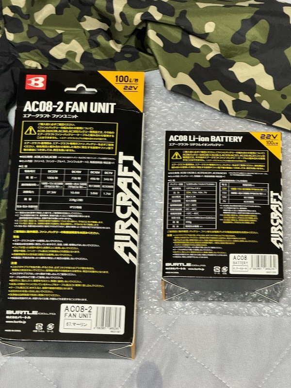 バートル 空調服 サイズ M 2024モデル 22Vバッテリーファン バートル 空調服 サイズ M 2024モデル 22Vバッテリーファン