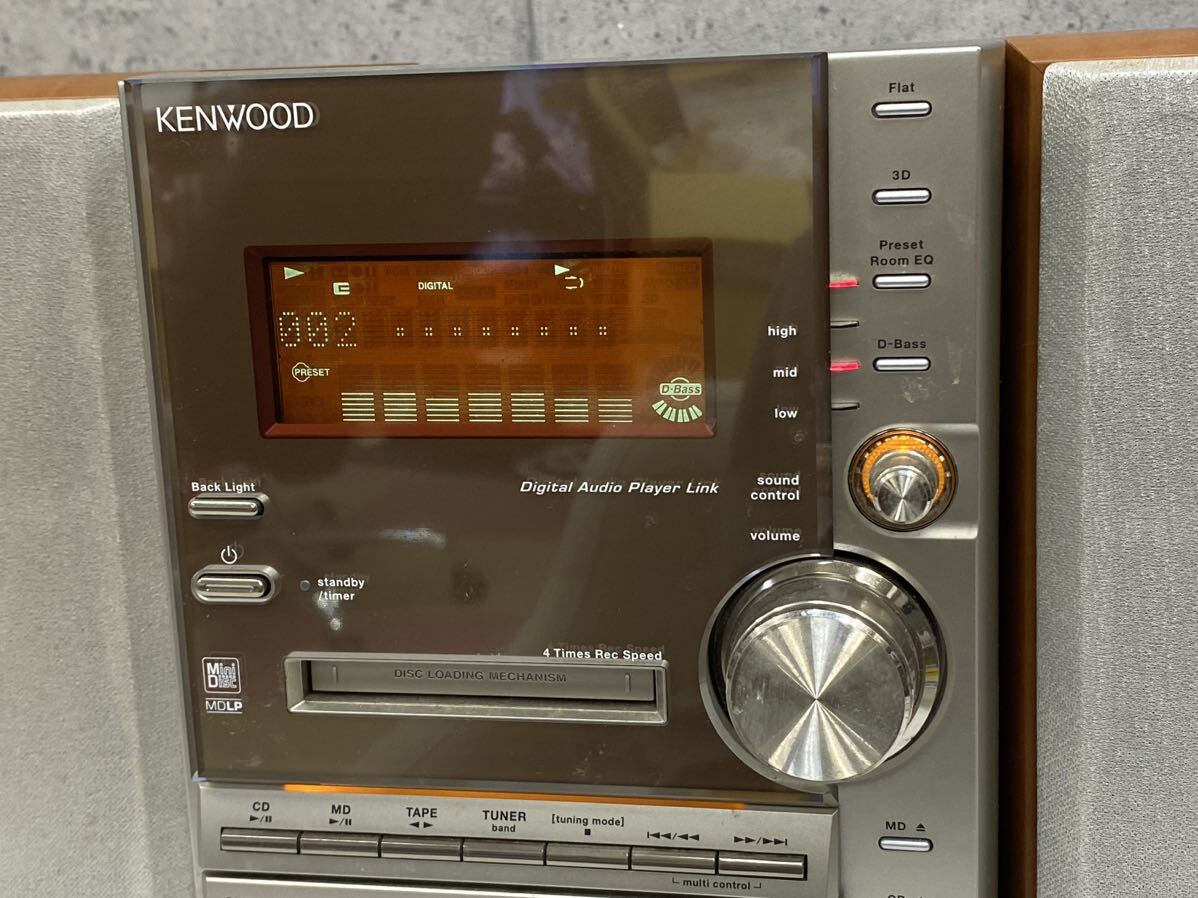 ○ ミニコンポ KENWOOD ケンウッド RXD-SV3MD 2006年製 リモコン付き