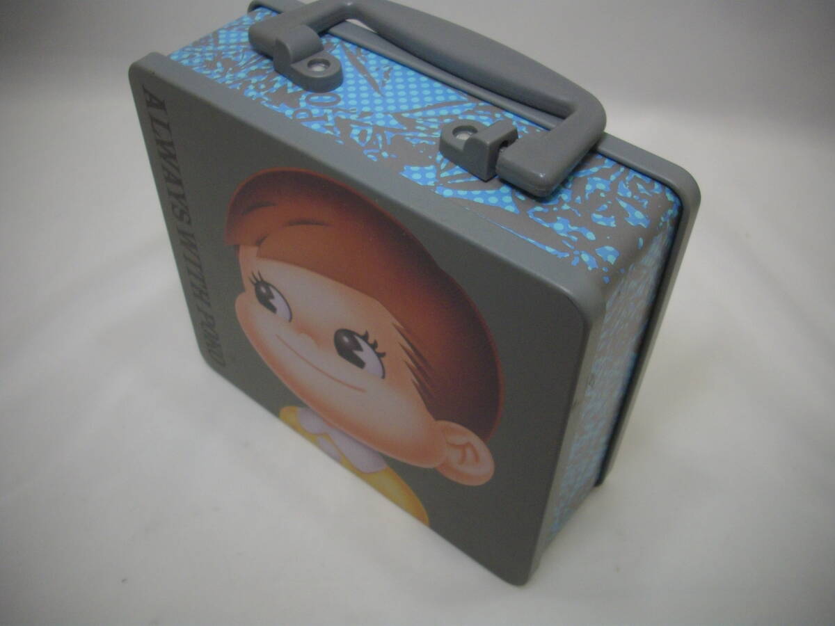 当時物 ポコちゃん 缶ケース ブリキ レトロ CDケース 缶 不二家 ペコ