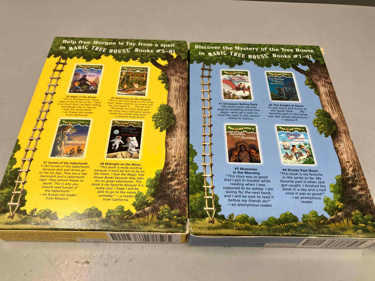 児童書 洋書 英語 MARY POPE OSBORNE MAGIC TREE HOUSE 1-8巻セット 