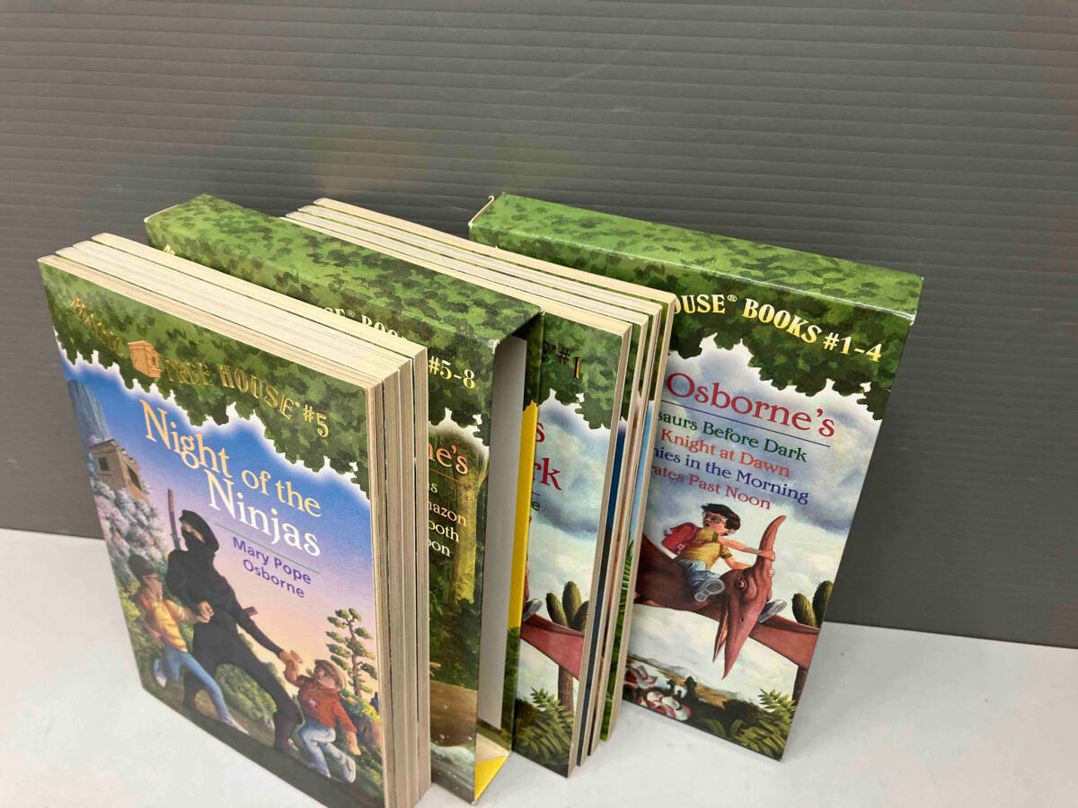 児童書 洋書 英語 MARY POPE OSBORNE MAGIC TREE HOUSE 1-8巻セット 