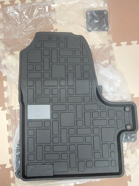 未使用前後セット JF3 JF4 Nボックス 純正マット ラバーマット ゴムマット _3