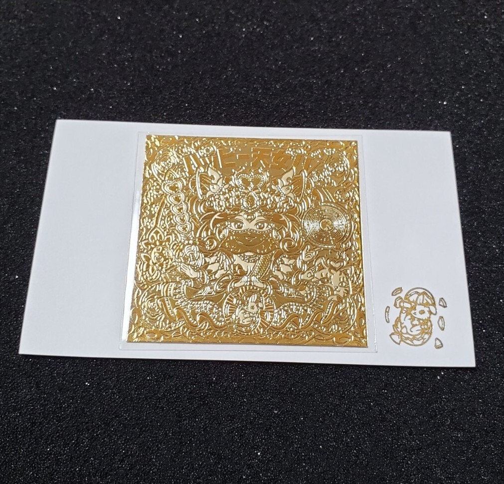 AGAWA　ハッピー天女Ⅳ　自作シール　金の暴力　合金まんだらけ　さん家祭り_2