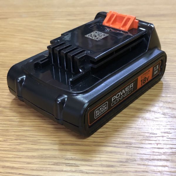 ブラックアンドデッカー BLACK+DECKER 18V リチウムイオン電池 充電 バッテリー 電動 マルチツール 工具 1.5Ah 27Wh BL1518N 未使用_1