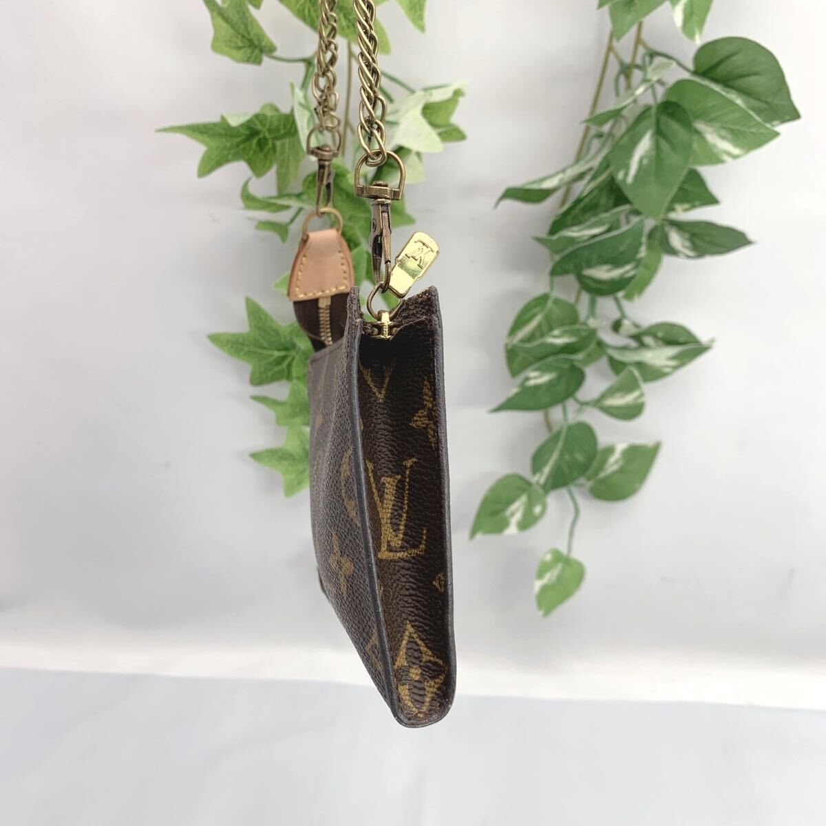 T443 Rvl t443 LOUIS VUITTON ルイヴィトン モノグラム ポーチ ショルダー バケット付属ポーチ ポシェット 正規品(ポーチ)|売買され ...