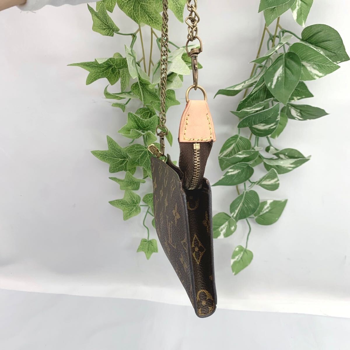 T443 Rvl t443 LOUIS VUITTON ルイヴィトン モノグラム ポーチ ショルダー バケット付属ポーチ ポシェット 正規品(ポーチ)|売買され ...