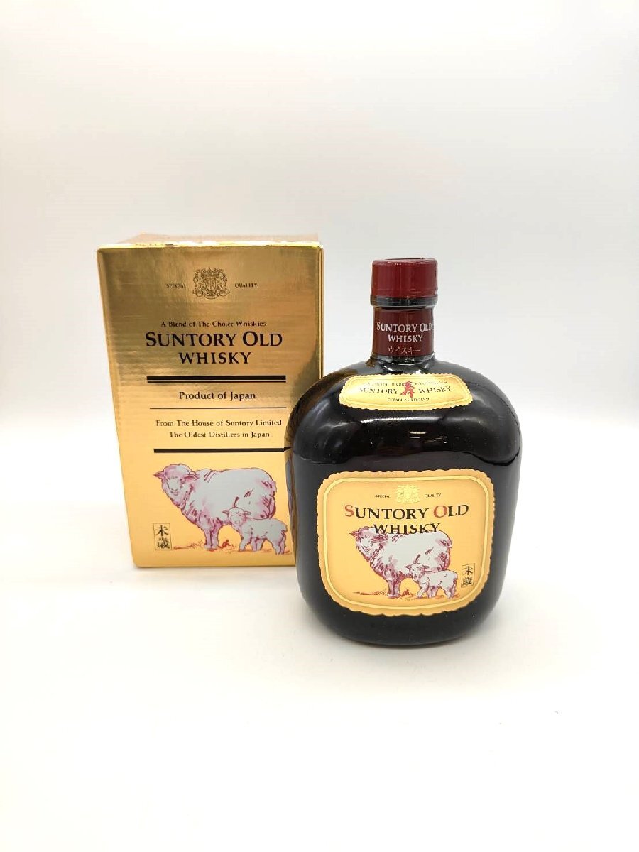 東京都限定発送商品】【未開栓 箱付】SUNTORY OLD サントリー オールド