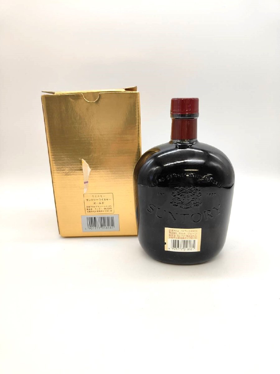 東京都限定発送商品】【未開栓 箱付】SUNTORY OLD サントリー オールド