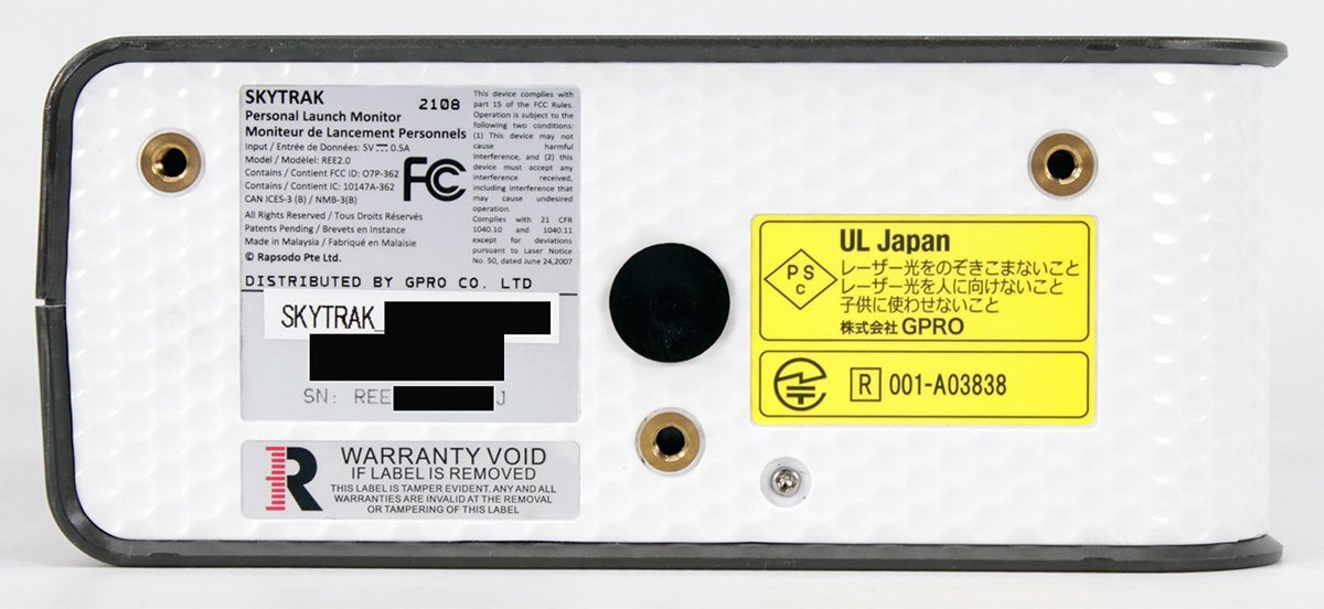 動作テスト済◎1円～ GPRO Sky Trak ゴルフ用 弾道測定器 【中古 動作
